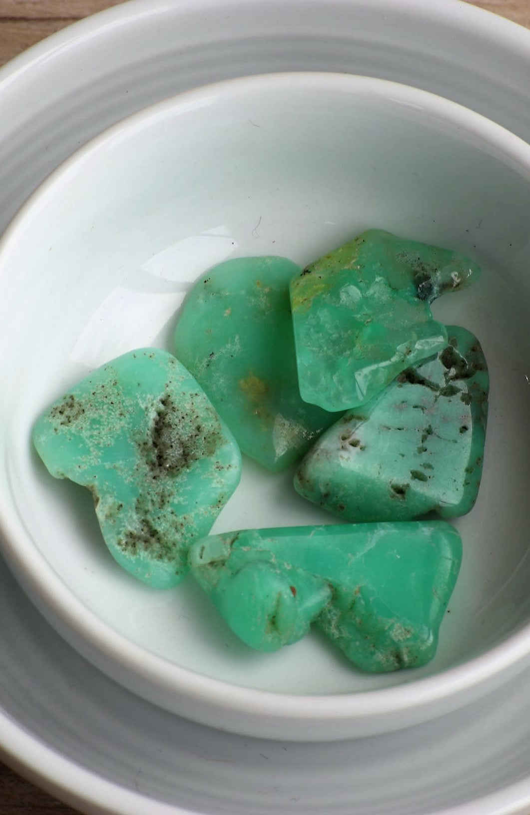 Chrysoprase (Green) Tumbled Stone